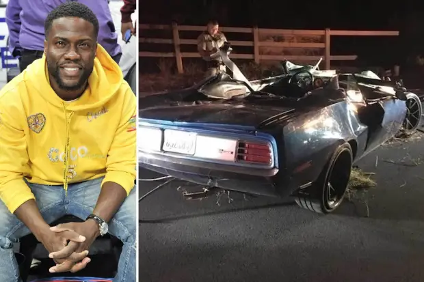 kevin hart car accident