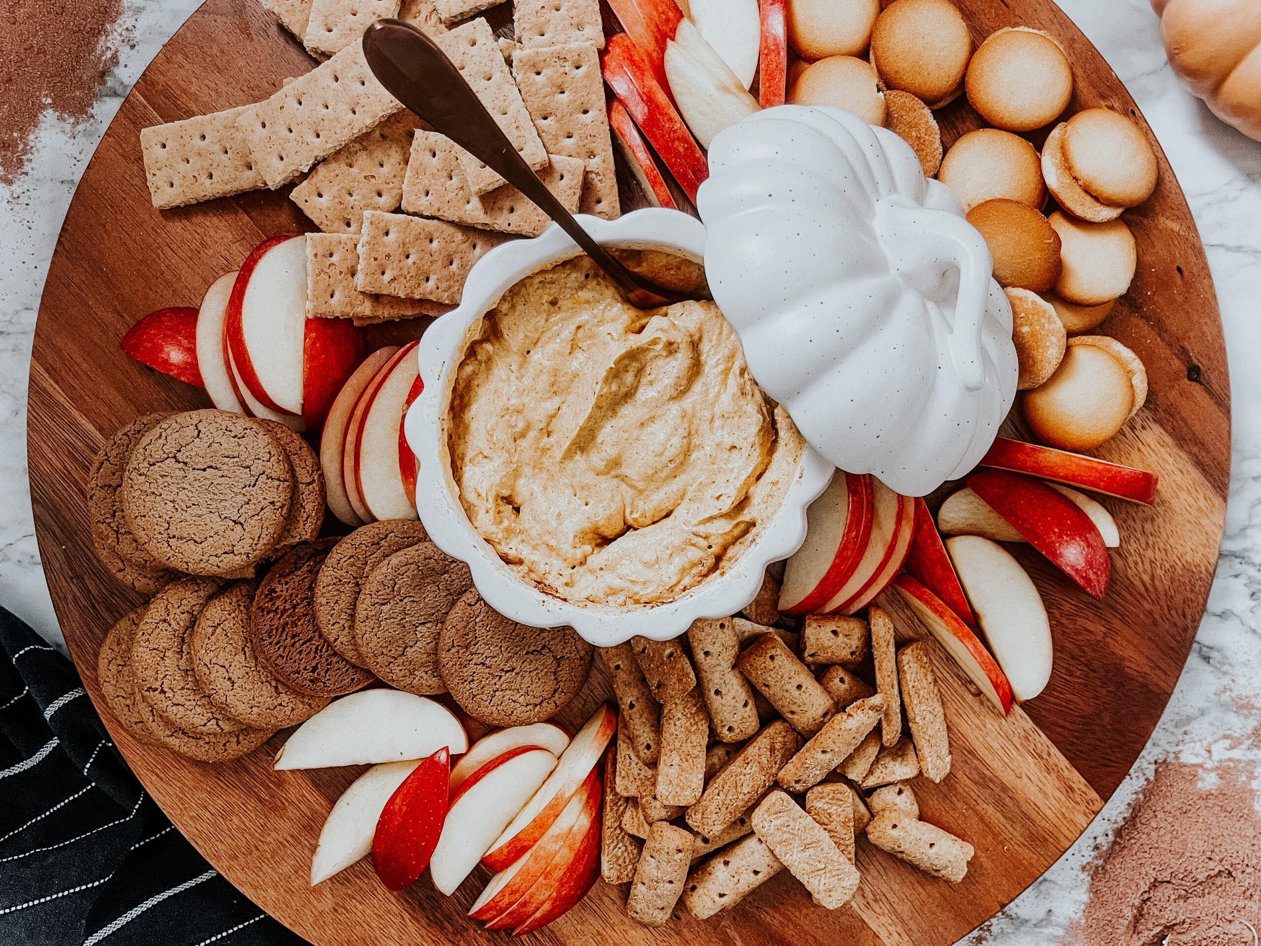pumpkin fluff dip